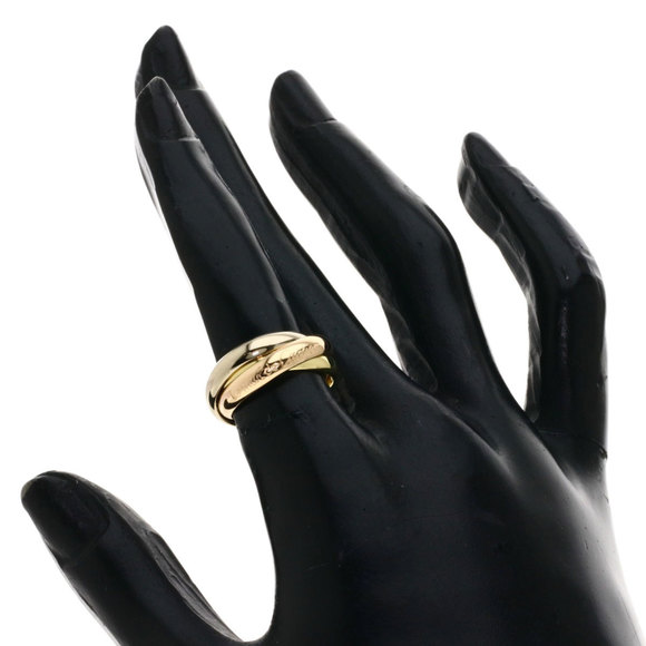 CARTIER Trinity # 48 Rings / K18 Yellow Gold K18WG K18PG Ladies - Picture 5 of 5